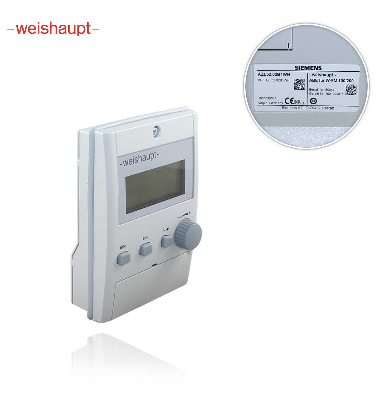 WEISHAUPT ABE FOR  W-FM 100/200  WESTERN EUROPE  2 HGBLD  GB, NL, DK, S, N, FIN 877.50