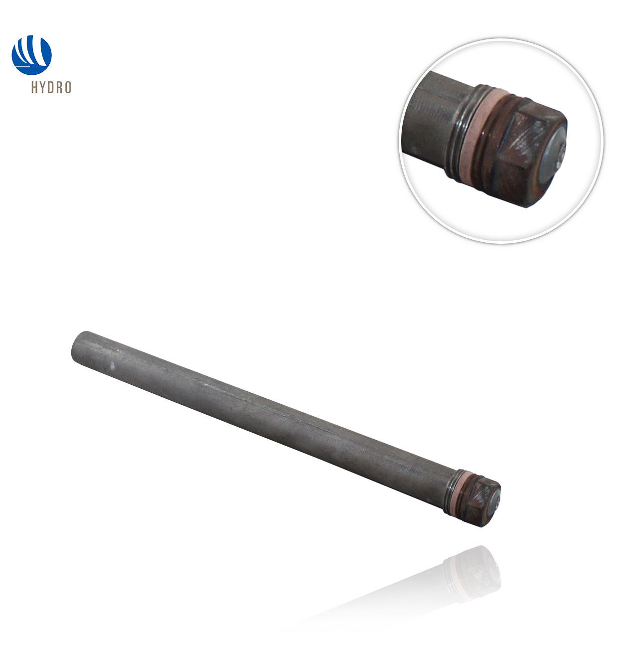 22x280 G3/4 VAILLANT MAGNESIUM ANODE WITH PTFE