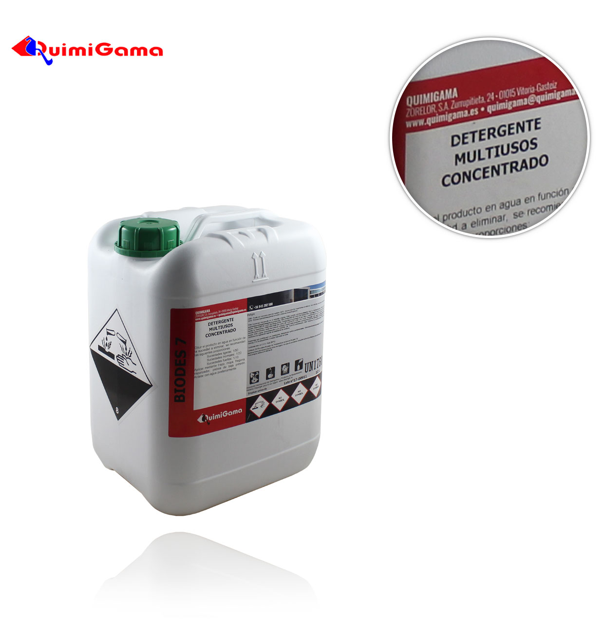 10L QUIMIGAMA BIODES 7 DEGREASER