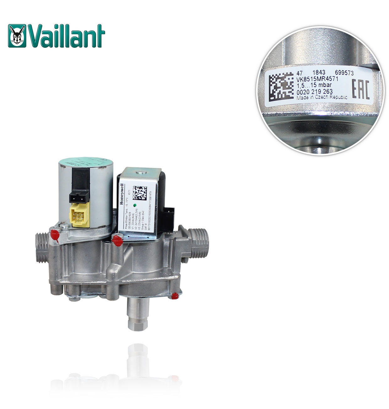 Mens mat Aanpassingsvermogen VAILLANT 0020053968 NATURAL GAS VALVE ( with regulator) | Suner