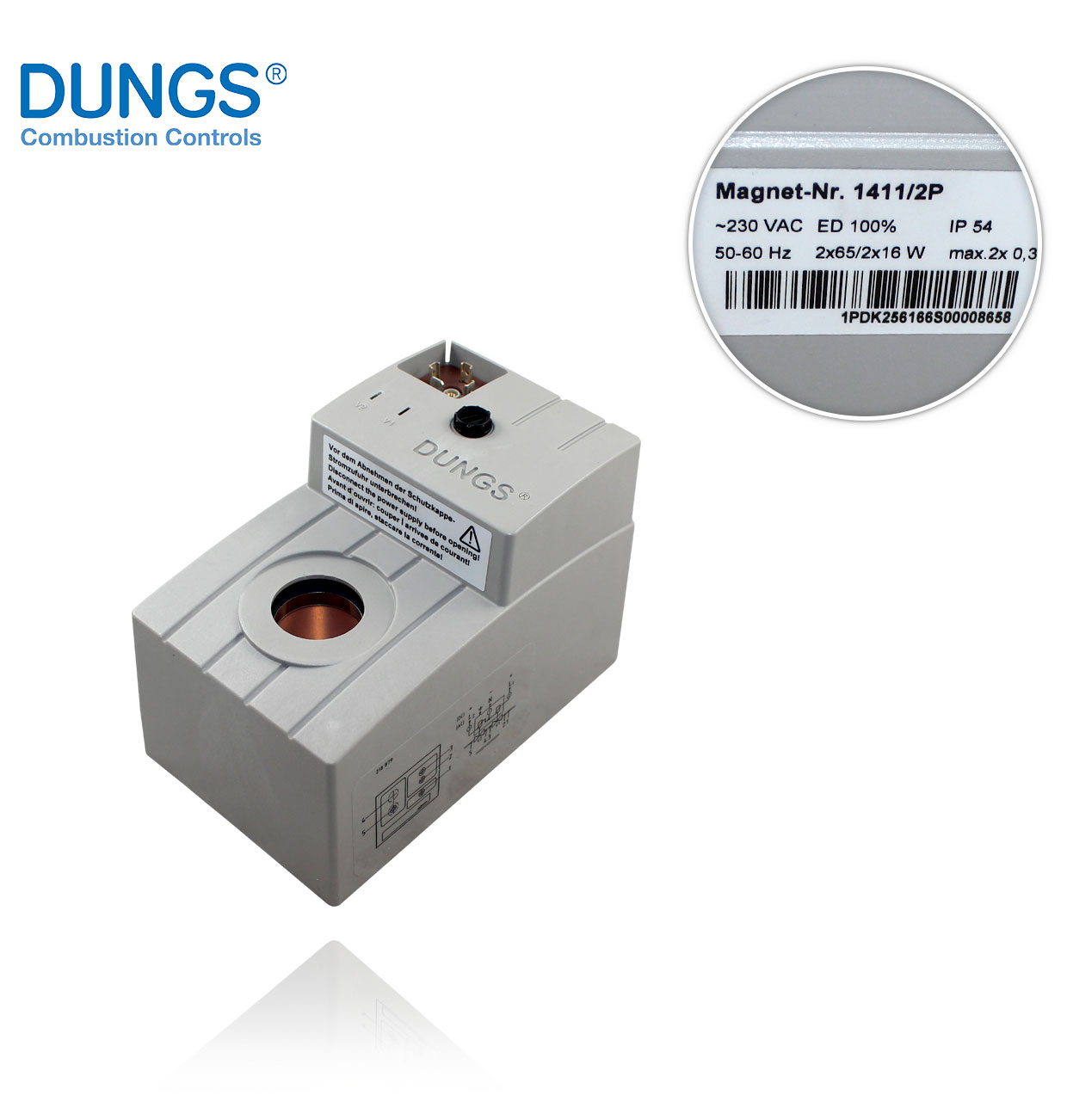 DUNGS NR 1411/2P   220/240V COIL