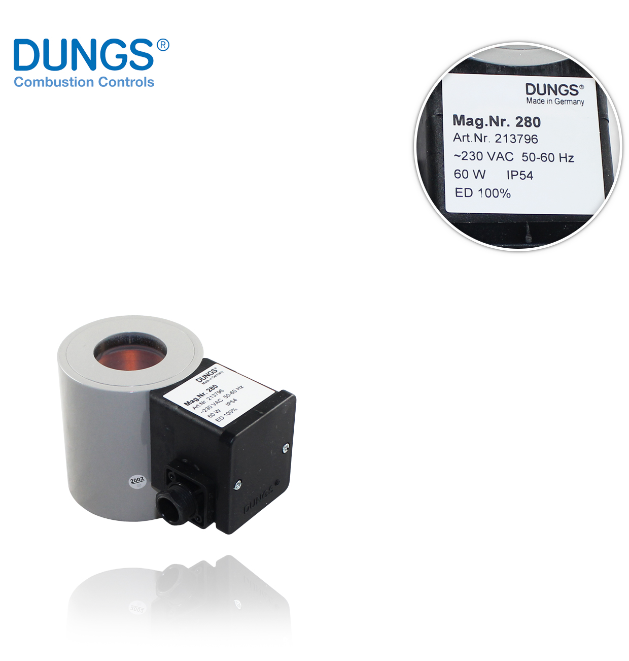 NR-280 IP 54 230V DUNGS COIL DUNGS