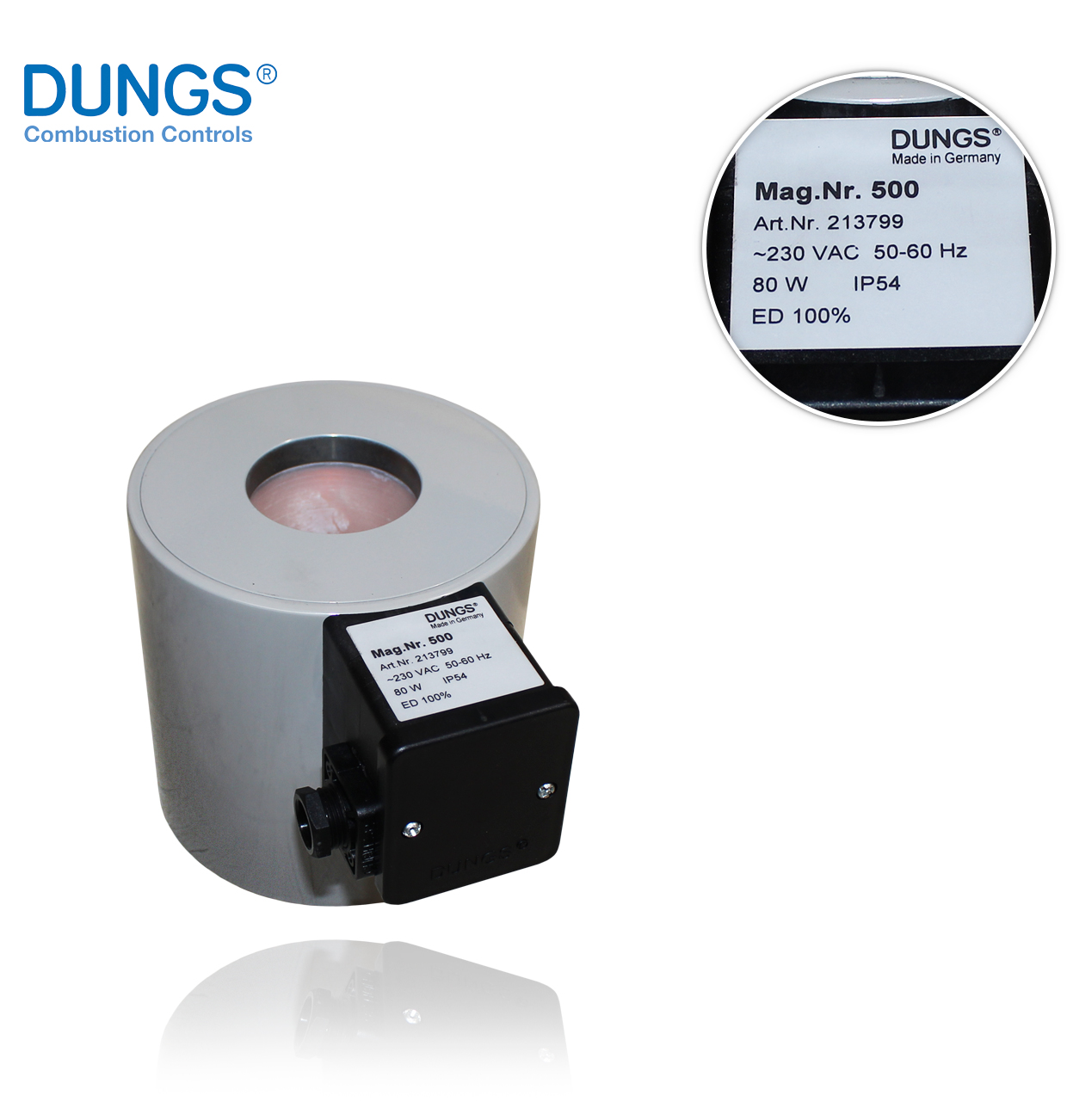 NR 500 AC 230V  IP 54 DUNGS COIL