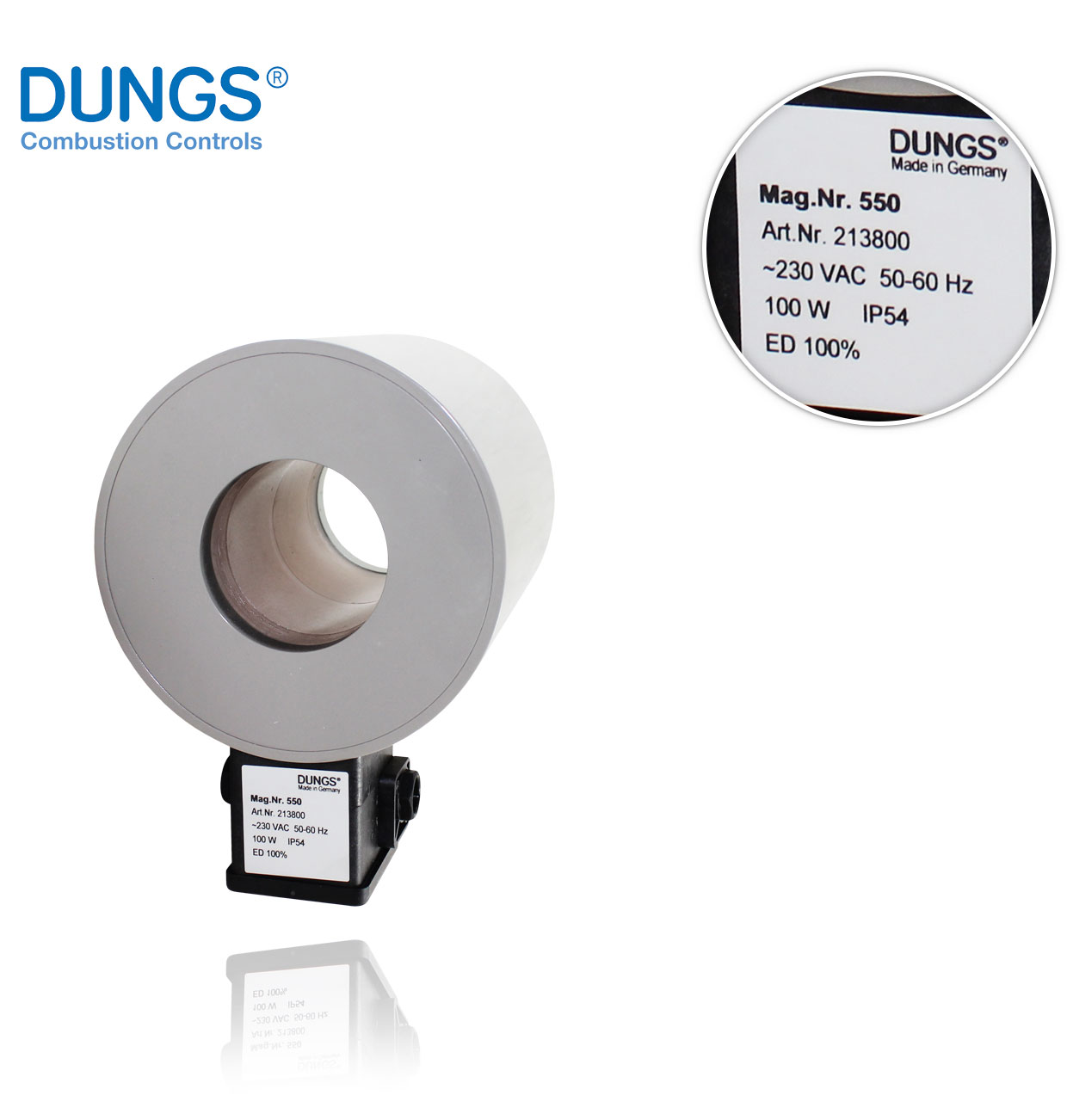 NR-550 IP 54 230V DUNGS COIL