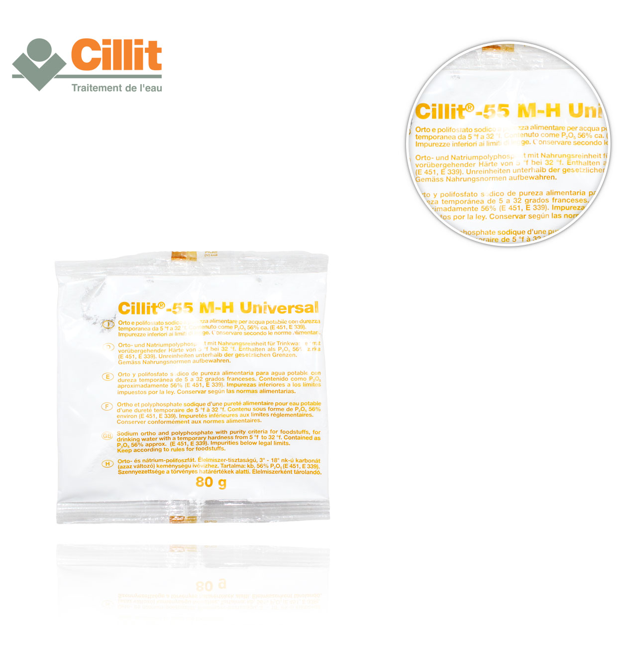 BOLSA 80grs. CILIT-55 H/M para dosificador polifosfatos