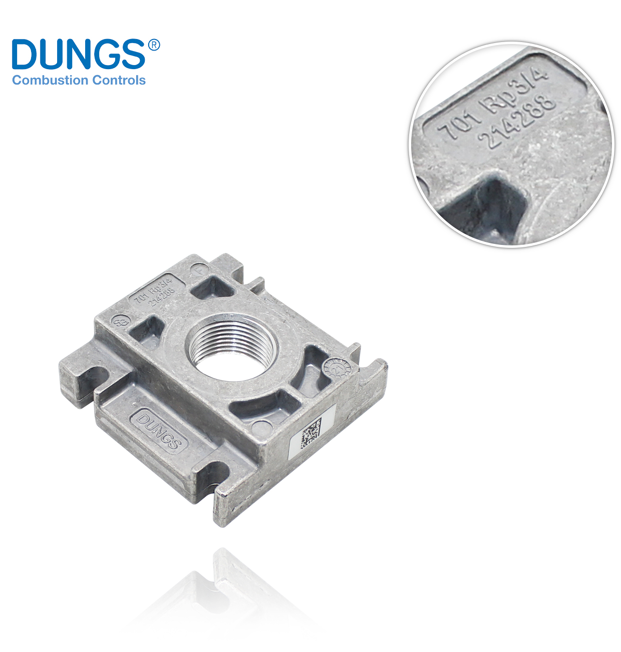 R3/4" DUNGS FLANGE with PLUG FOR DMV 507/11