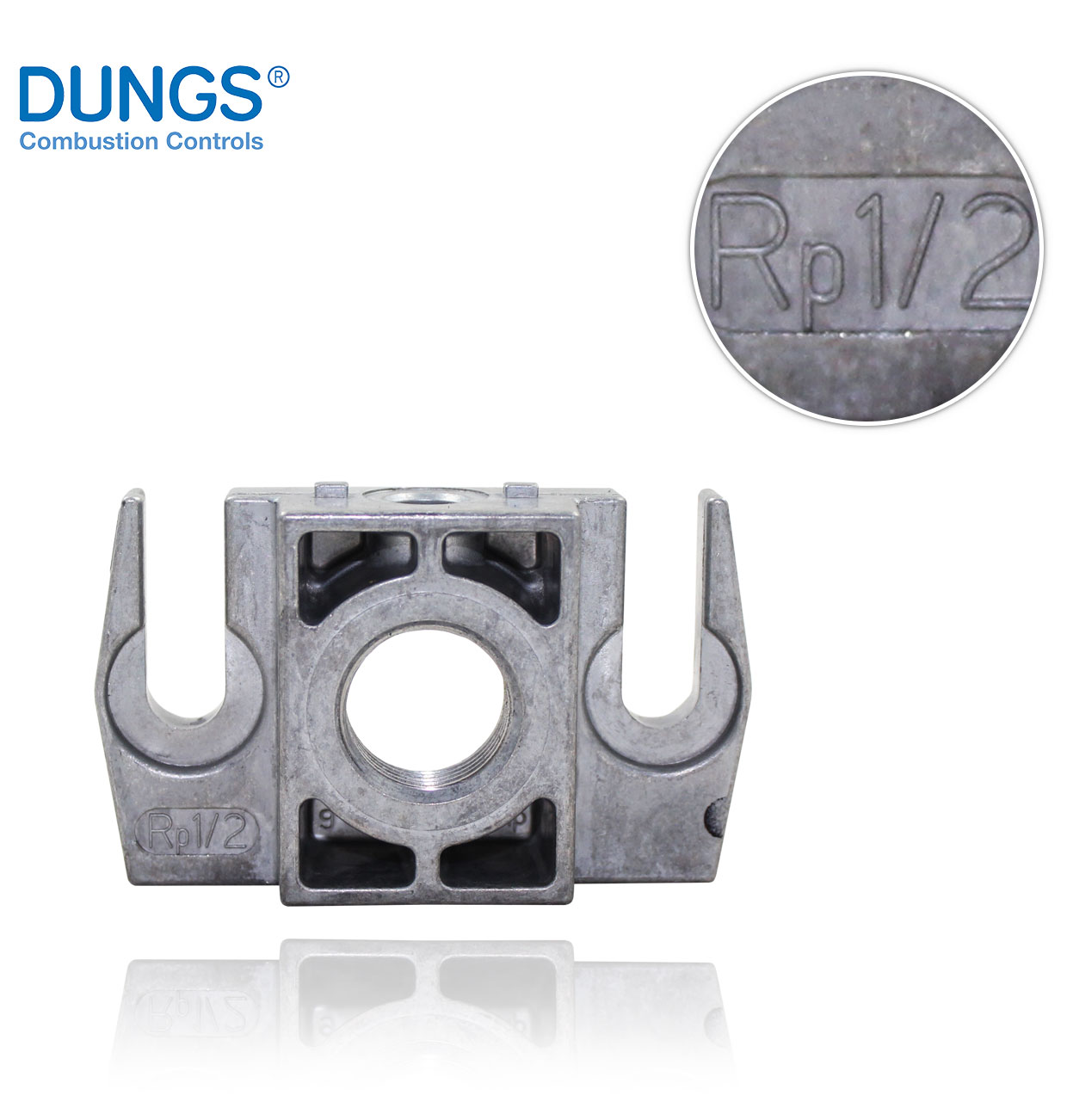 R1/2" DUNGS FLANGE WITH PLUG FOR MB405/407