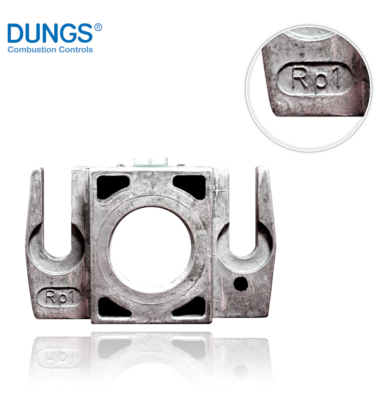 FLANGE W/CAP R1"     FOR MB410/412 DUNGS