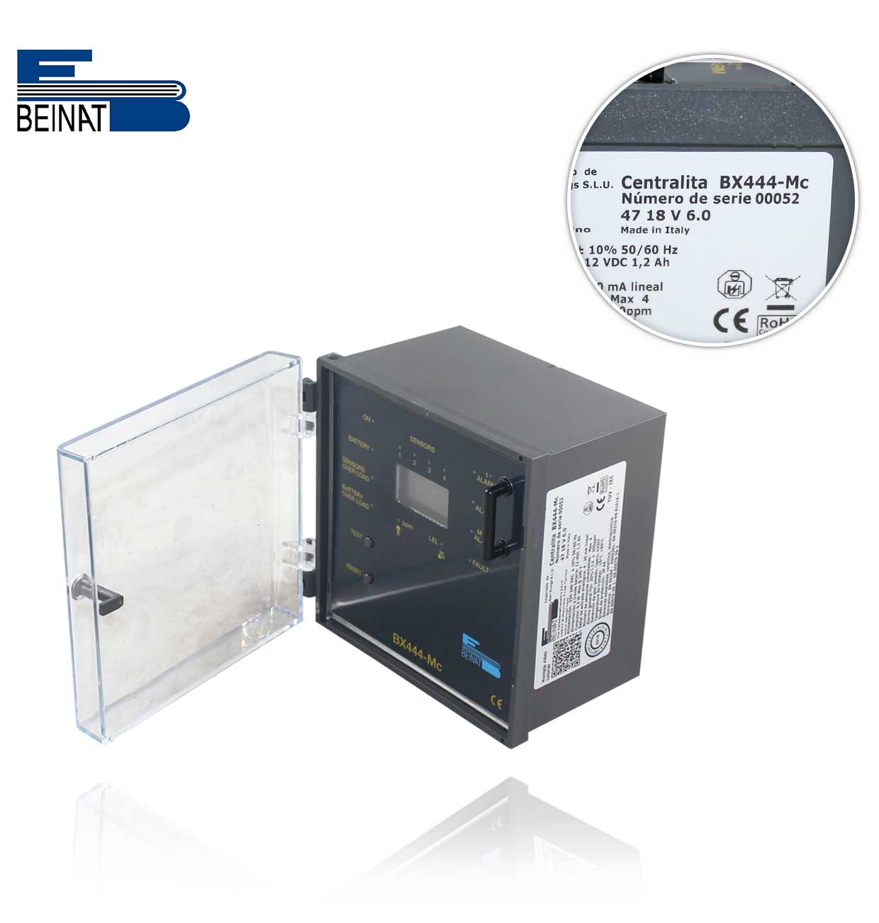 BEINAT BX 444 Mc  LEAKAGE DETECTION CONTROL BOX (WALL-MOUNTED)
