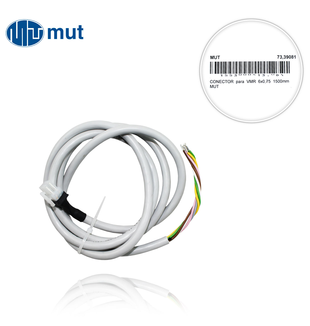 6x0.75  1500mm MUT CONNECTOR  for VMR