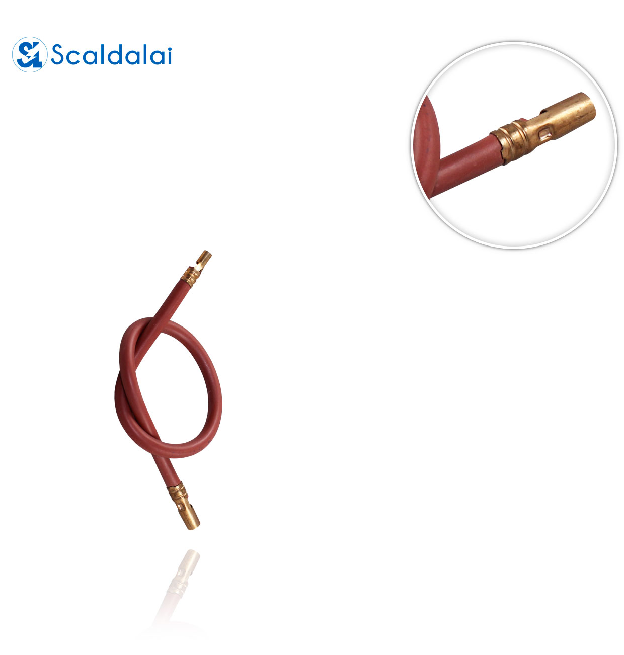L= 340mm. F4/F6 ELECTRODE CABLE FOR 21020/C SCALDALAI