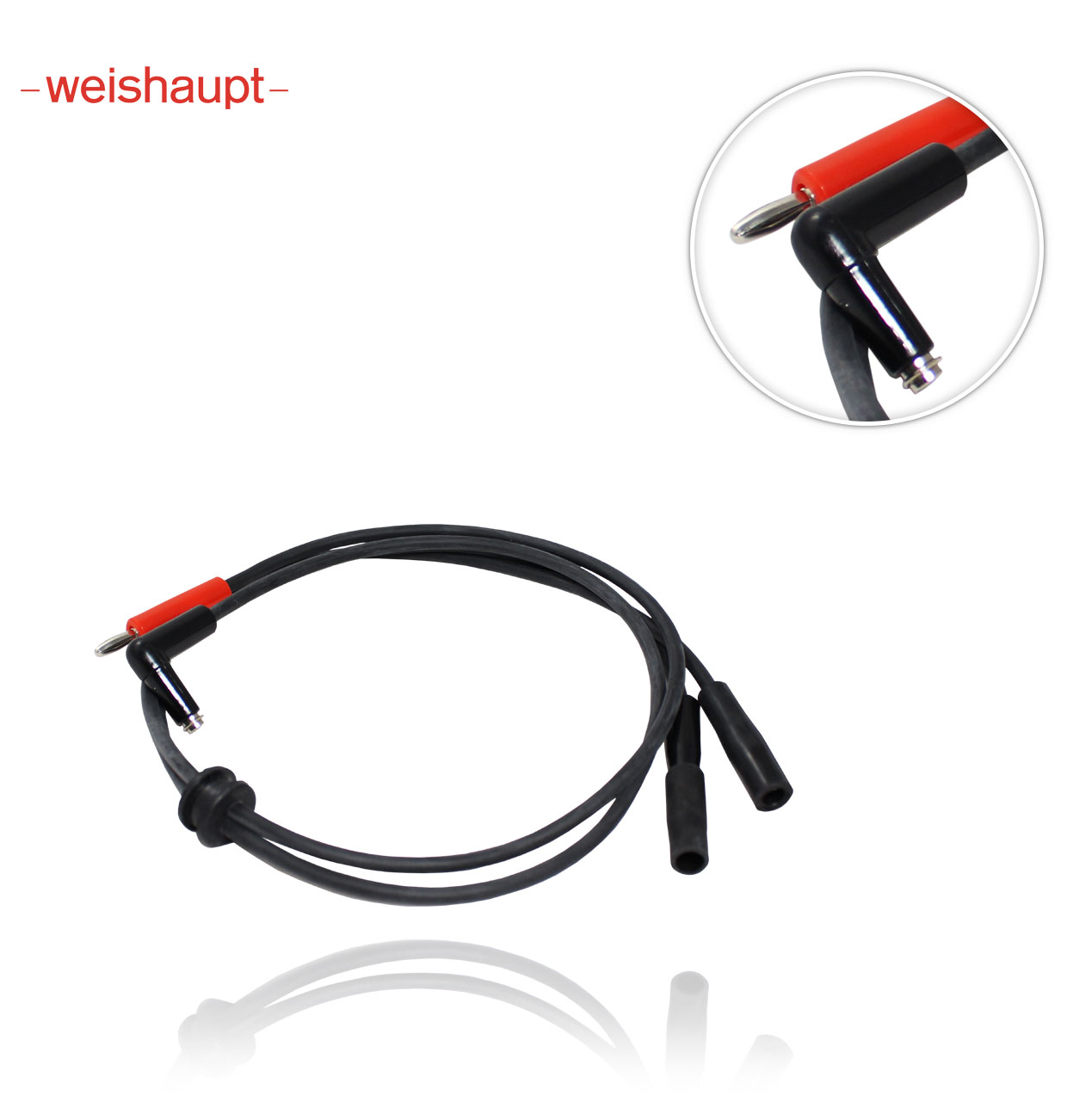 WEISHAUPT 23031011062 800 mm long WG30C 200 mm ext., WG40C 100 mm ext IGNITION AND LINE DETECTION CABLE