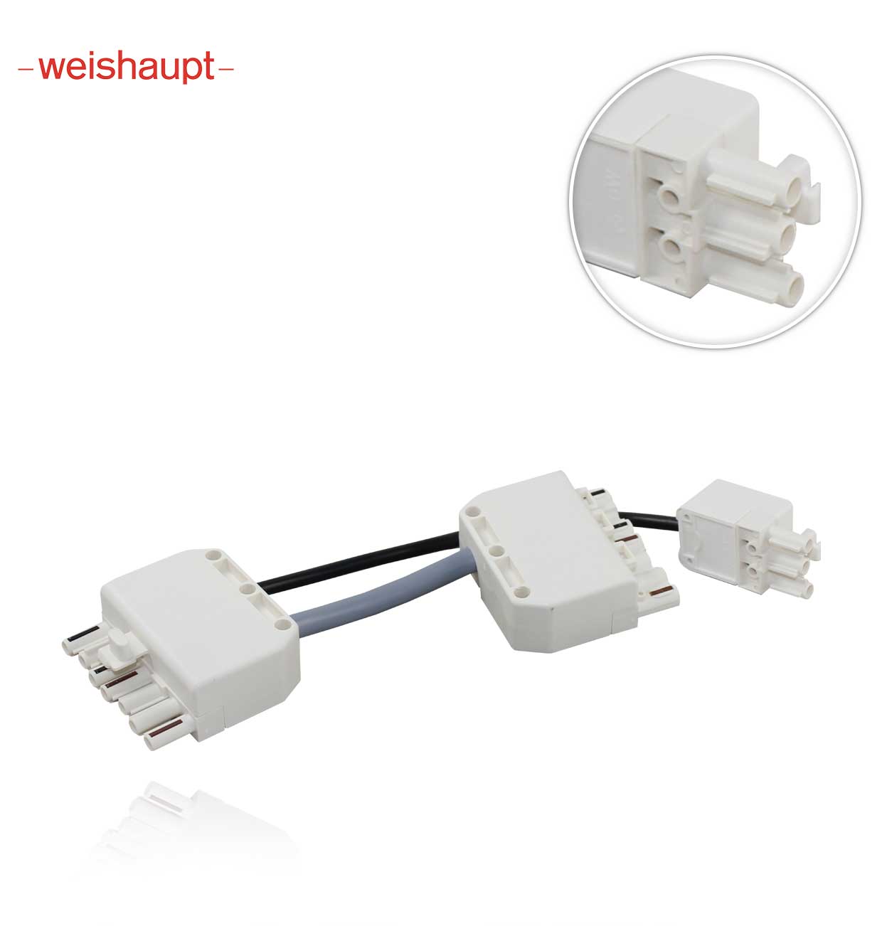 WEISHAUPT 23011012482   PLUG-IN CABLE FOR POWER SUPPLY