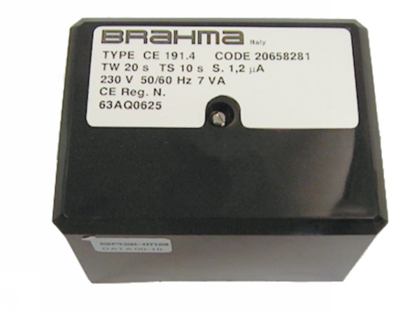 CE 192.4  230V TW20 TS10 BRAHMA EUROBOX GAS CONTROL BOX