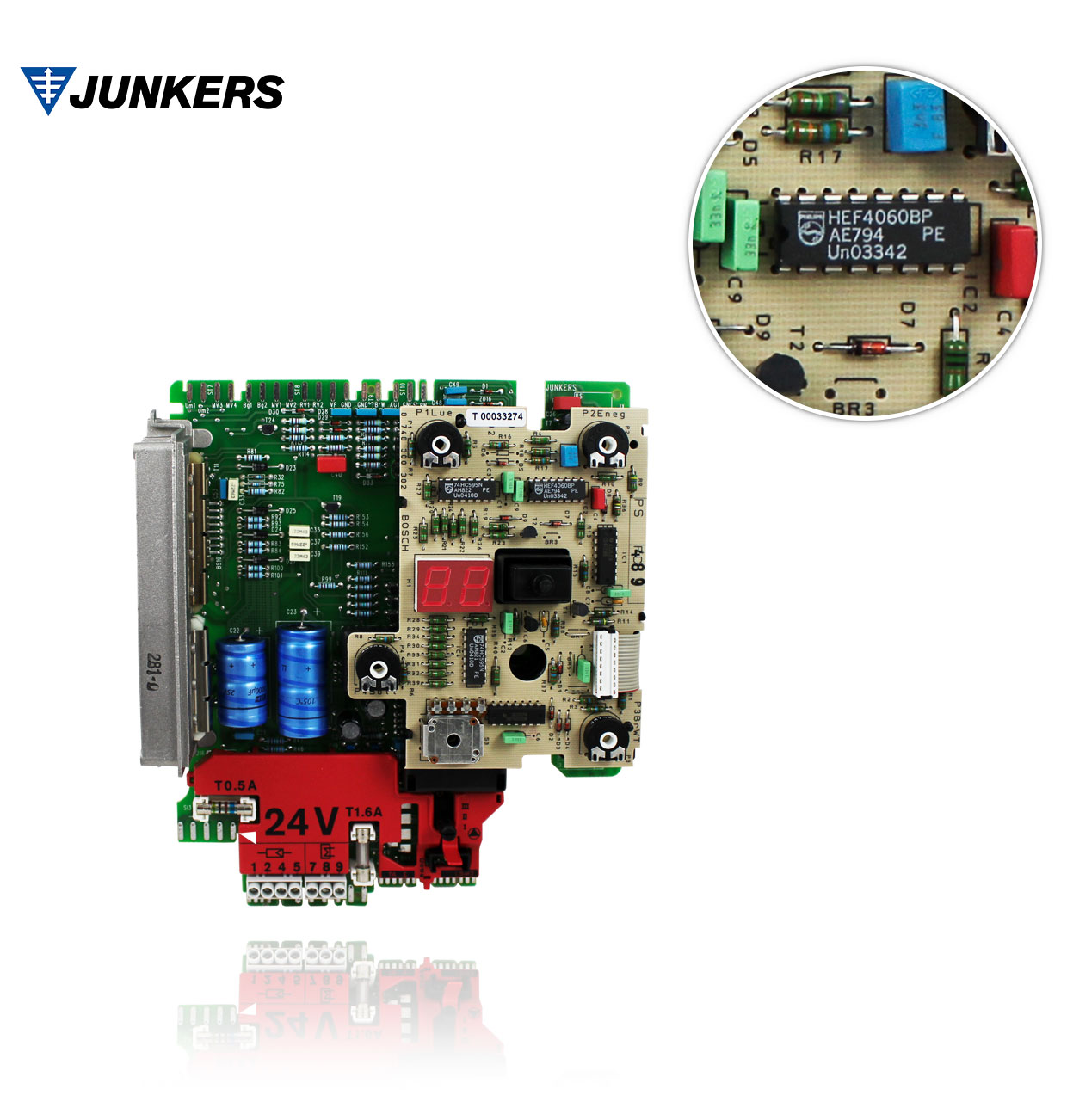 ZWR24- 3KDE23 PRINTED CIRCUIT (LARGE)    JUNKERS 8748300281