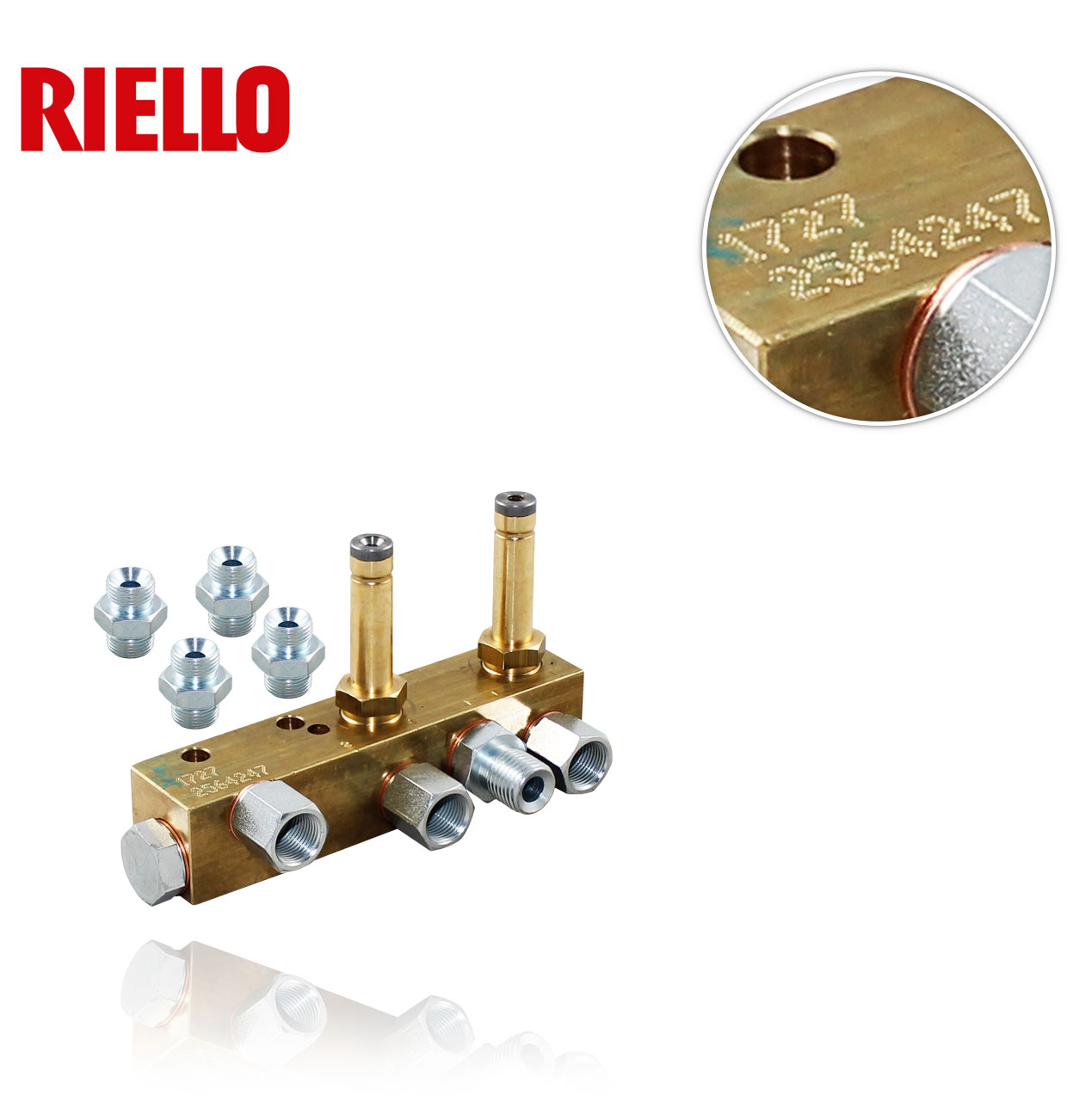 RIELLO 3005492 SOLENOID VALVE ASSEMBLY