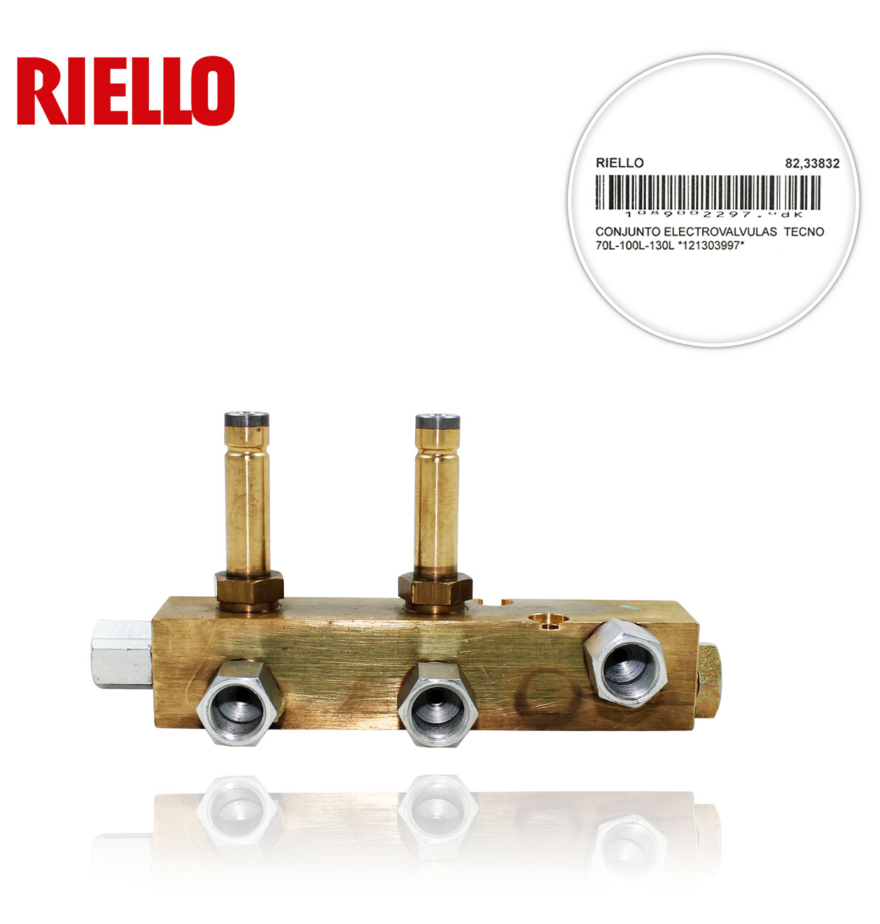 RIELLO 3003997 70L-100L-130L TECNO SOLENOID VALVE ASSEMBLY