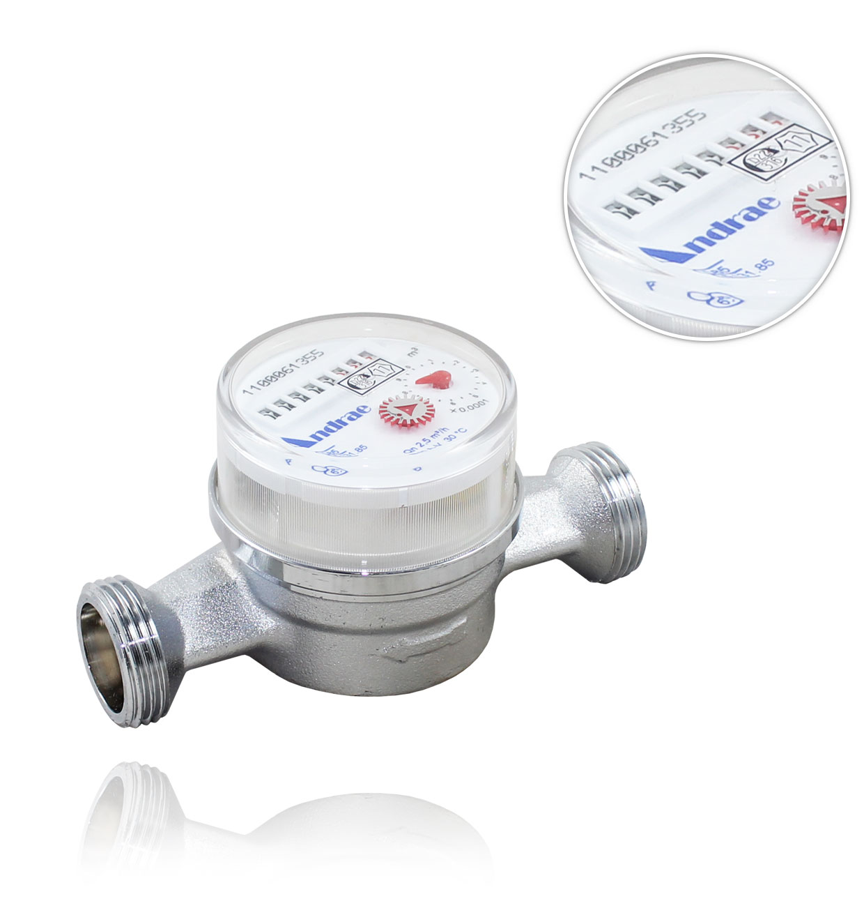 1" MM ABB COLD WATER METER