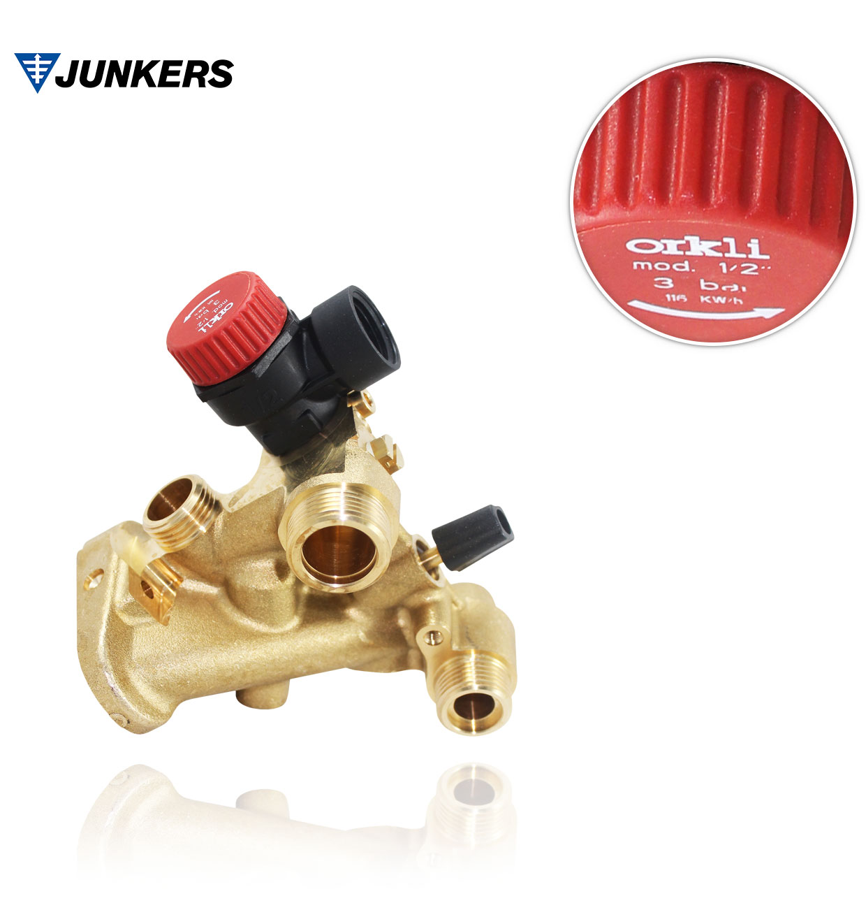 JUNKERS 8705700183 CONNECTION FLANGE