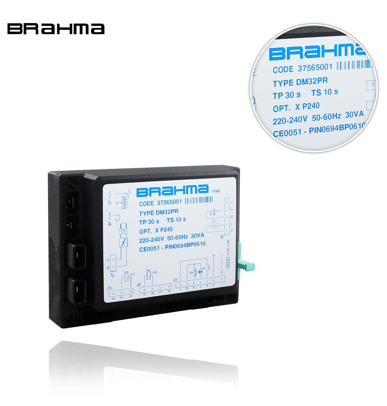 DMN 32PR // DM 32PR  TP30s  TS10  220-240V/50-60Hz  BRAHMA CONTROL BOX