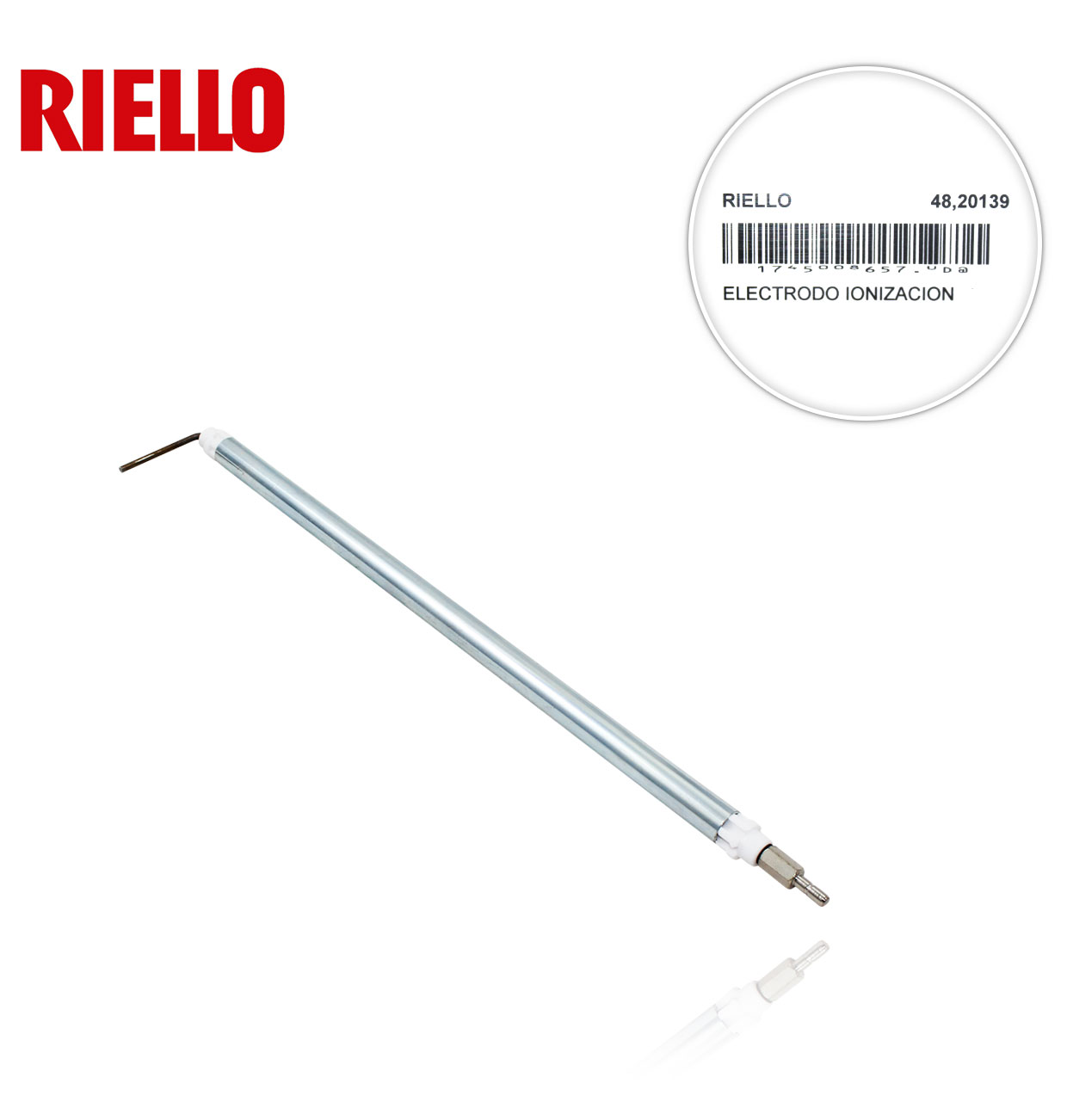 RIELLO 3012174 TECNO 28-38-50G/ RS 28 IONISATION ELECTRODE