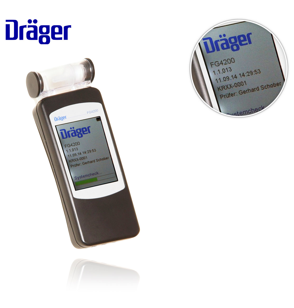 FG4200 DRÄGER COMBUSTION ANALYSER WITH PRINTER