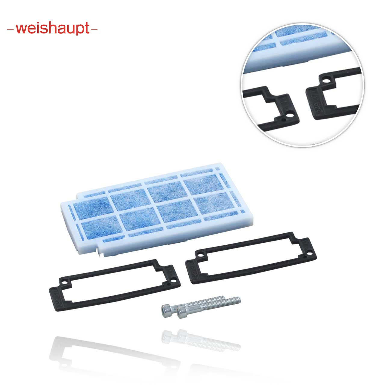 FILTER WITH GASKET FOR W-MF 507  WEISHAUPT 605253