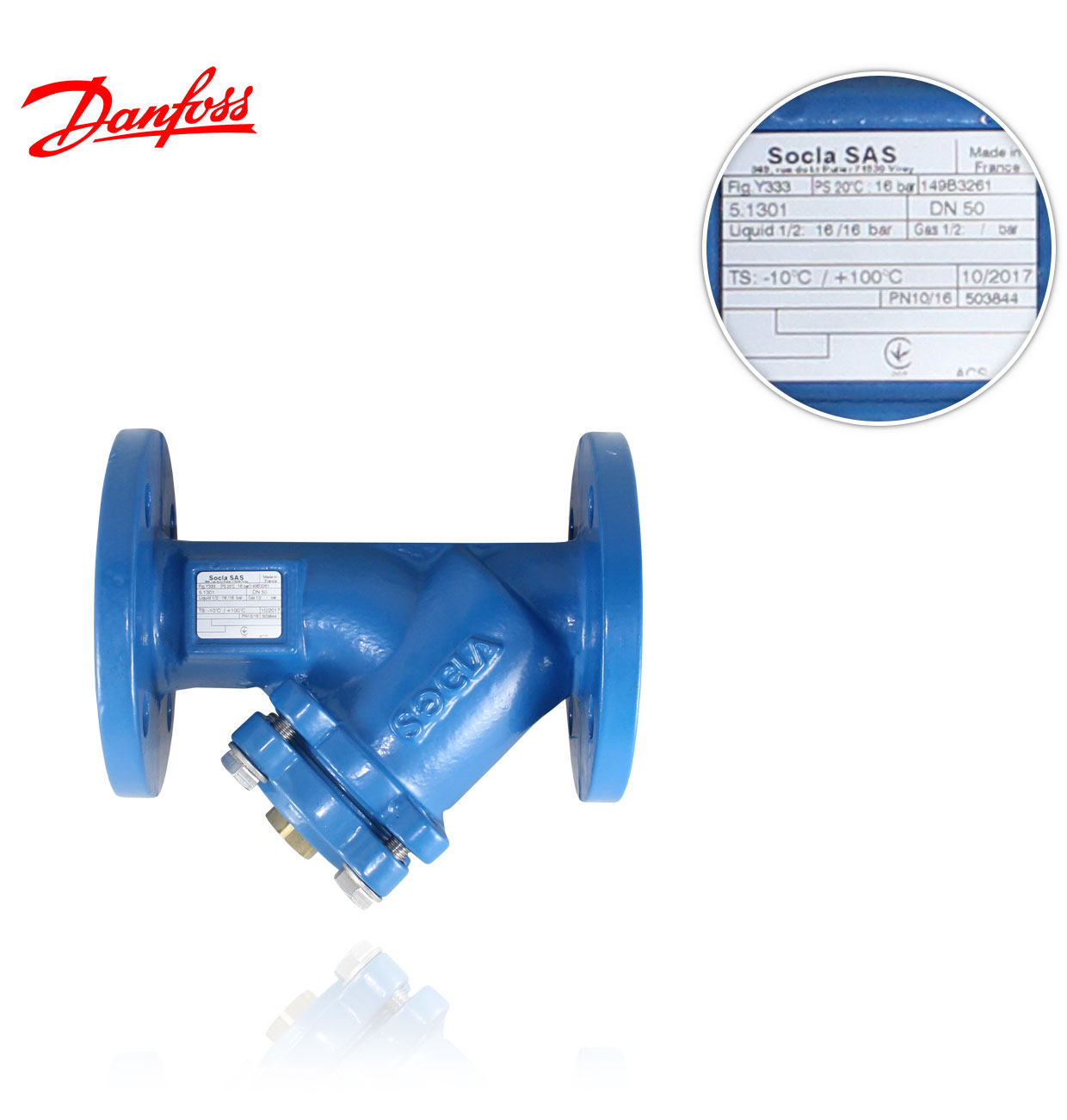 DANFOSS WATER FILTER AND Y333-TYPE STRAINER