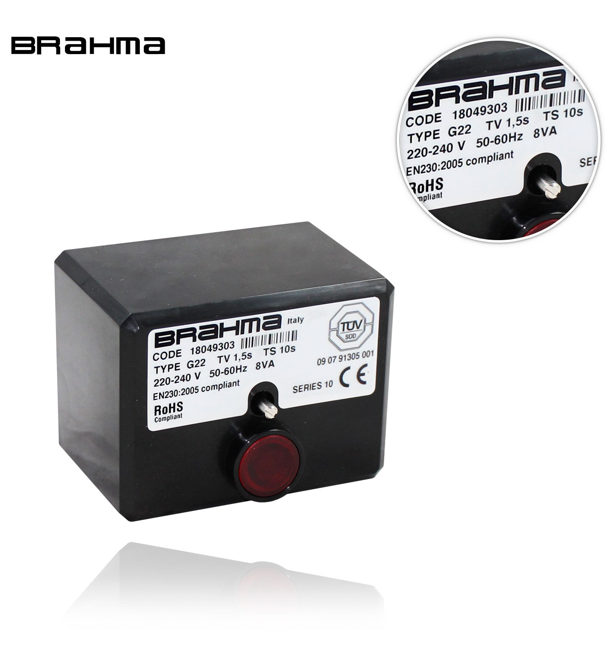 G 22 S10 TW1.5 TS10 BRAHMA CONTROL BOX