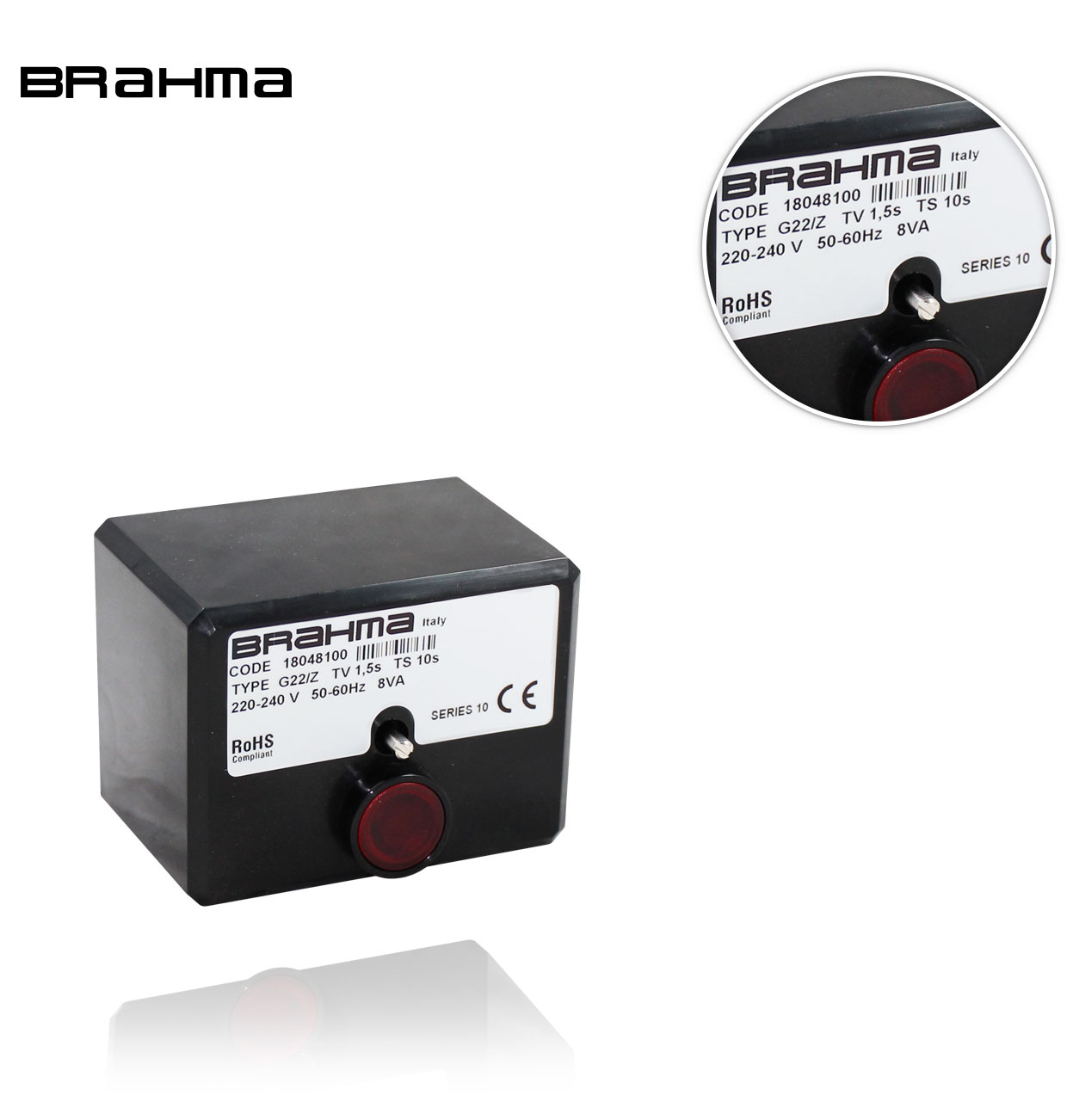 G 22/Z  TW1.5  TS10 BRAHMA CONTROL BOX