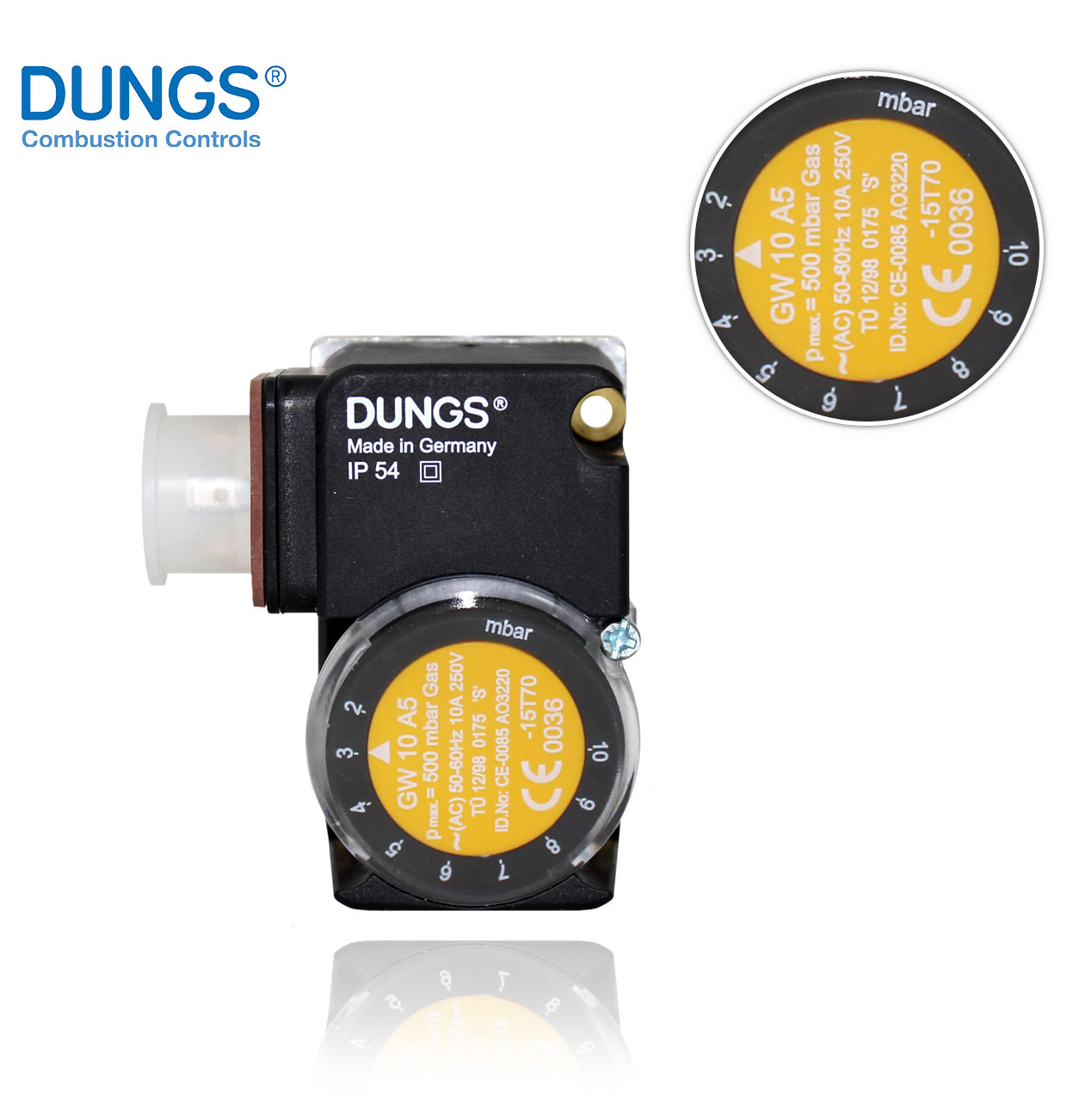 GW 10 A5 DUNGS PRESSURE SWITCH