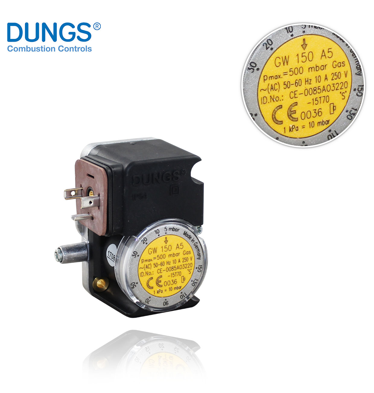 GW 150 A5 DUNGS PRESSURE SWITCH
