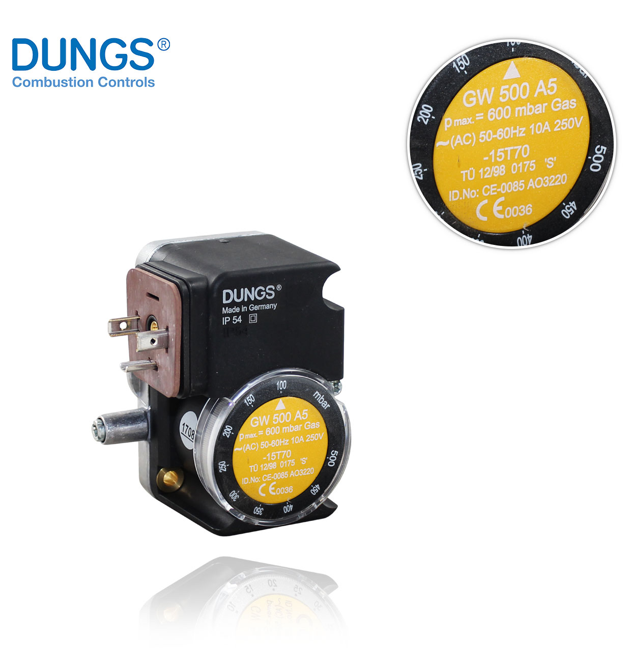 GW 500 A5 DUNGS PRESSURE SWITCH