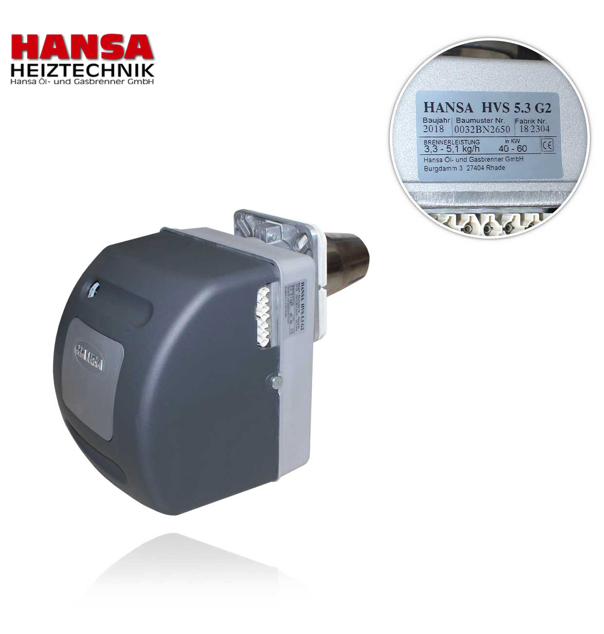 HVS 5.3 G2 40-60kw with HANSA preheater