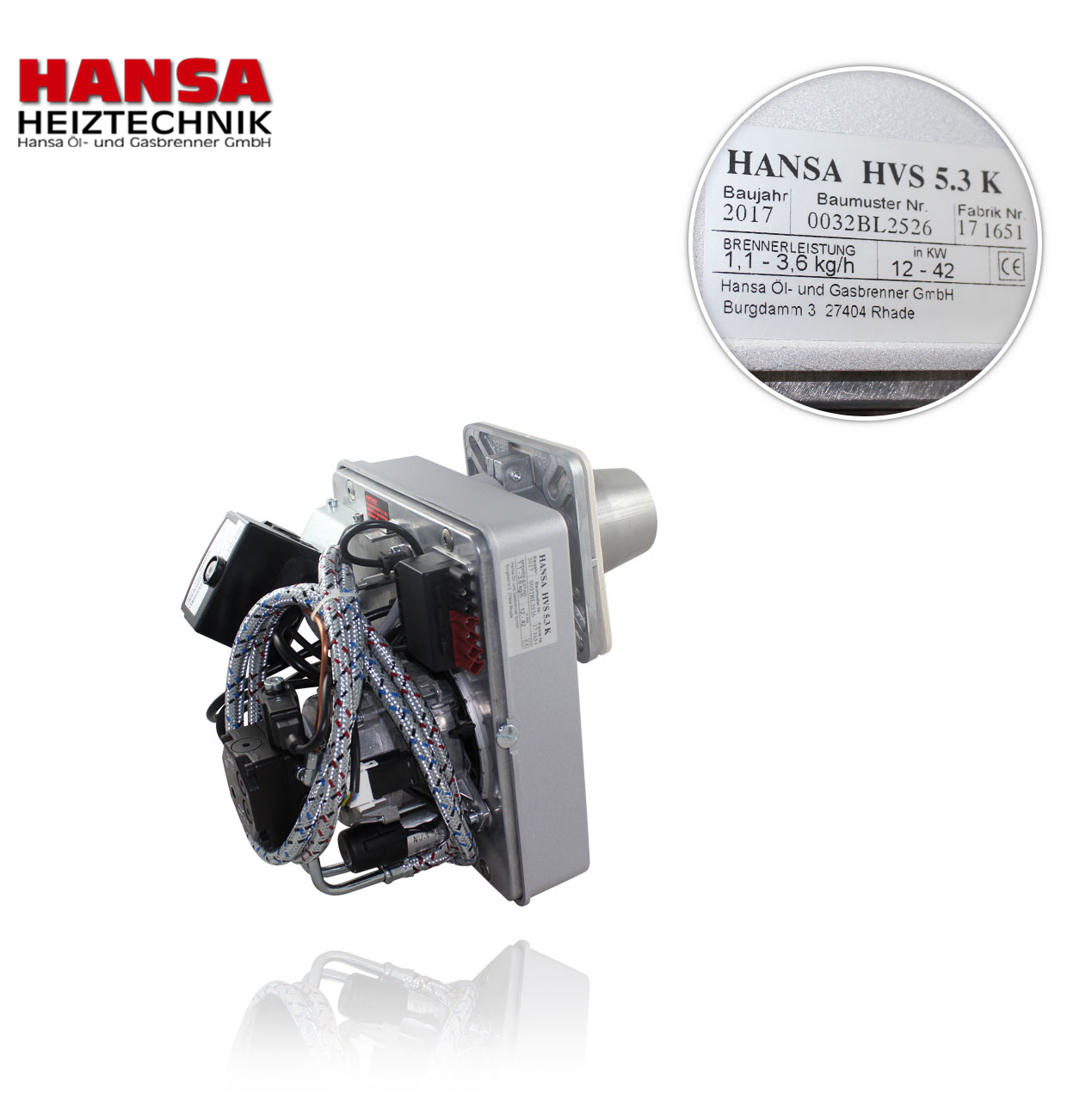 HVS 5.3 K 13-42kw with HANSA preheater