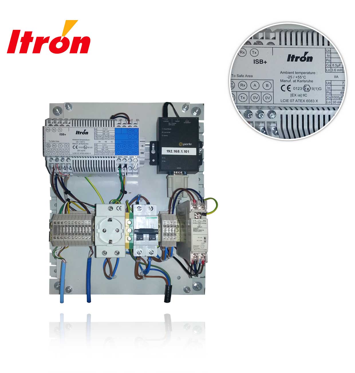 IFC-ETH ITRON Iflag ETHERNET COMMUNICATION, REMOTE METERING CABINETS, ITRON GAS CONSUMPTION MONITORING