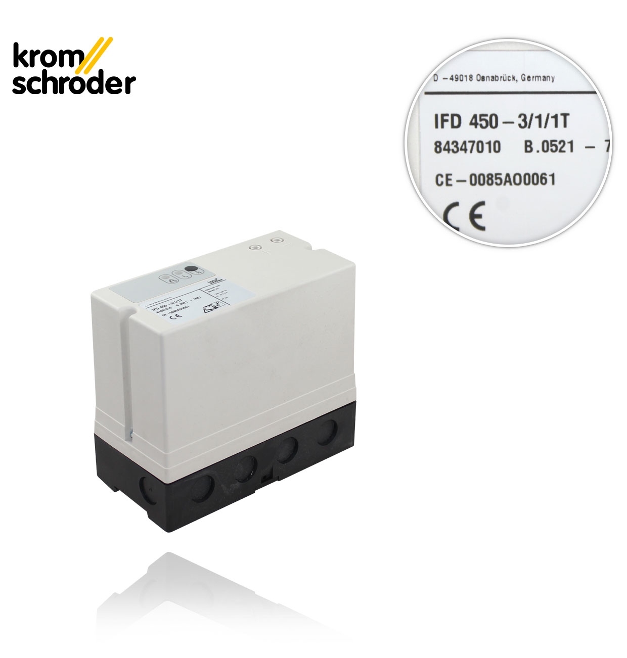 IFD 450 3SEC/1/1T KROMSCHROEDER CONTROL BOX