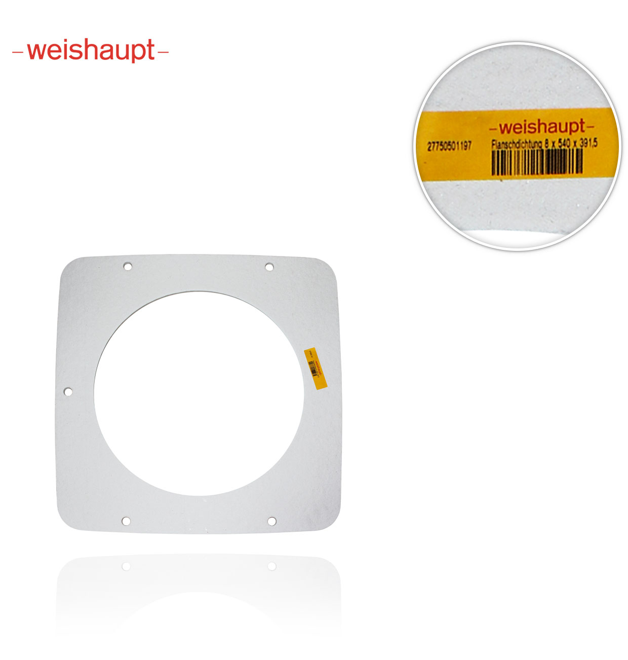 481x570x2 GASKET for WEISHAUPT 27750501077 WK50