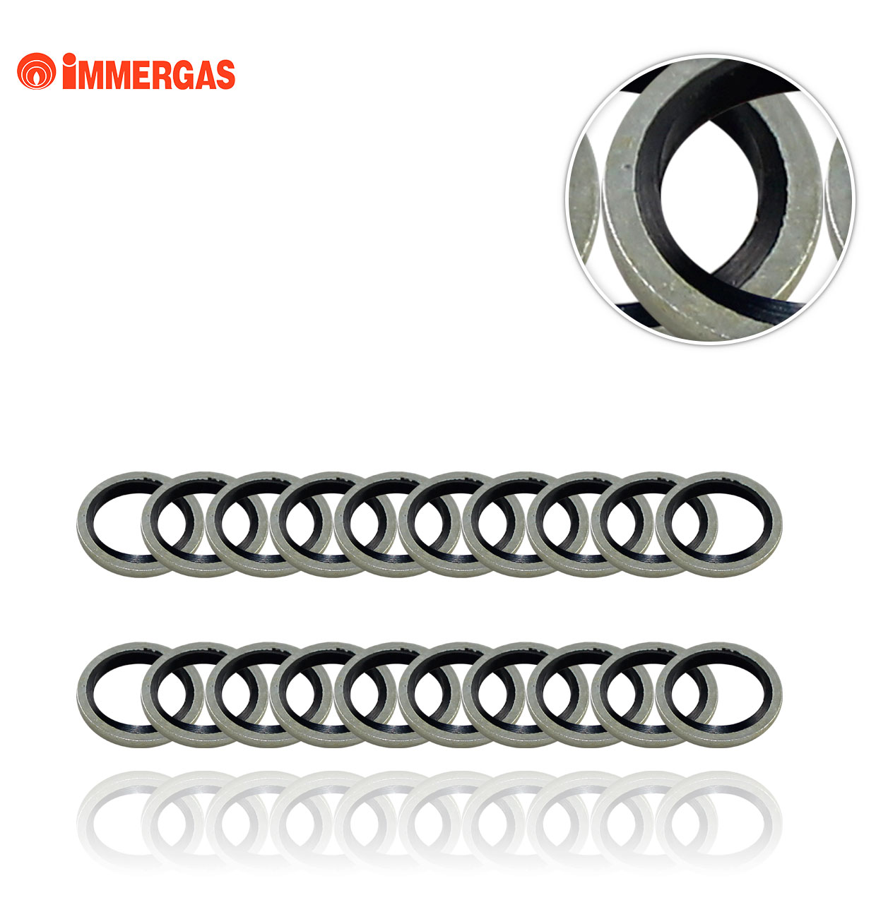 3016063 IMMERGAS SELF-CENTRING JOINTS (20 pcs.)
