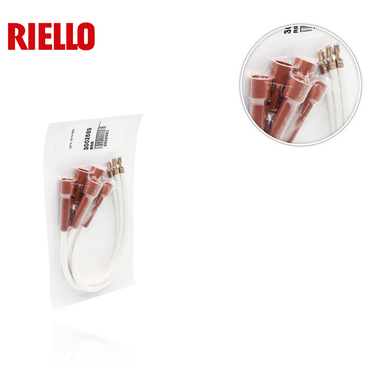 KIT CABLES (5uds.)  RIELLO 3002689