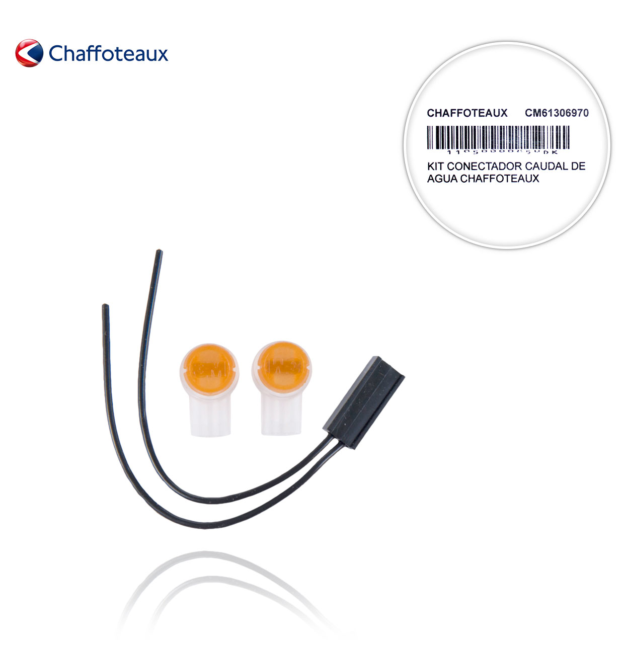 WATER FLOW CONNECTION KIT CHAFFOTEAUX 61306970