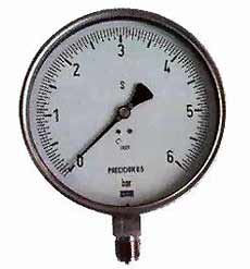 D150 0-25bar R1/2G CLASS 0.5 STAINLESS STEEL RADIAL MANOMETER