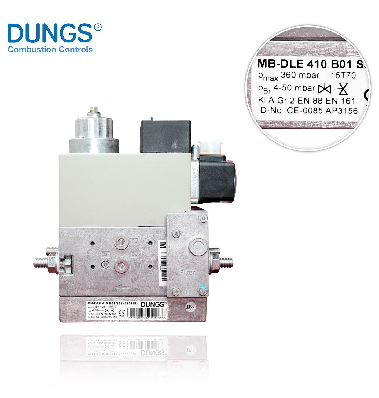 MB-DLE 410 B01 S52 GW 150 A5 -225928  DUNGS MULTIBLOCK