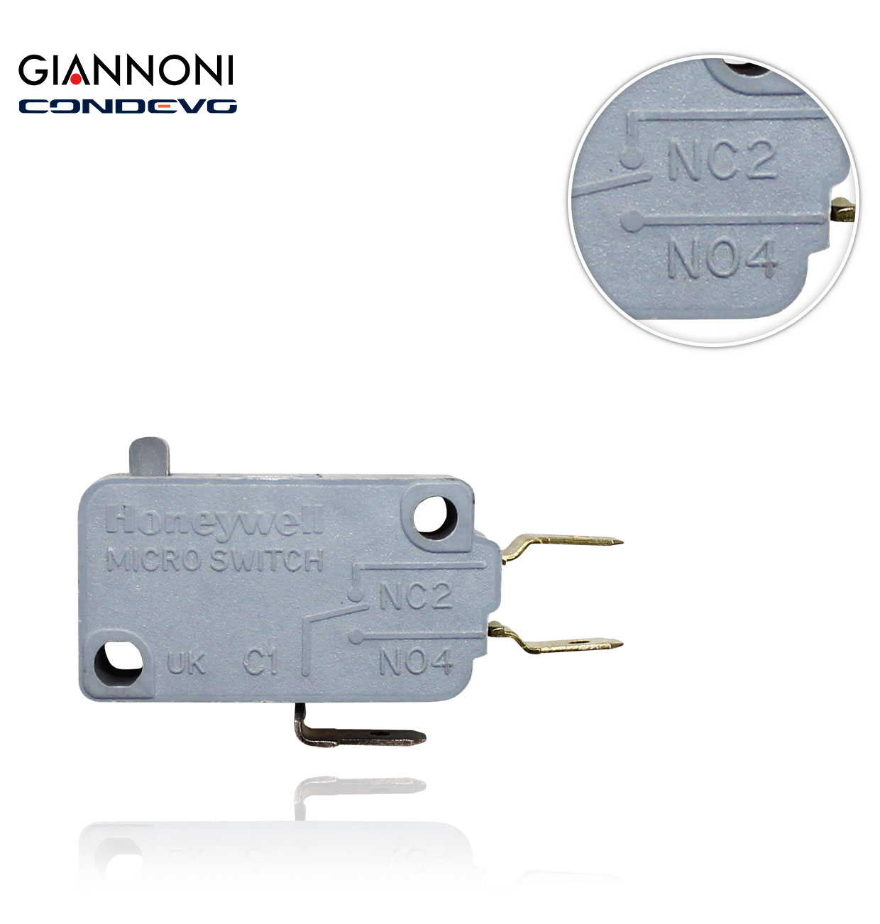 GIANNONI MICROSWITCH FOR PRESSURE SWITCH/DIVERTER VALVE