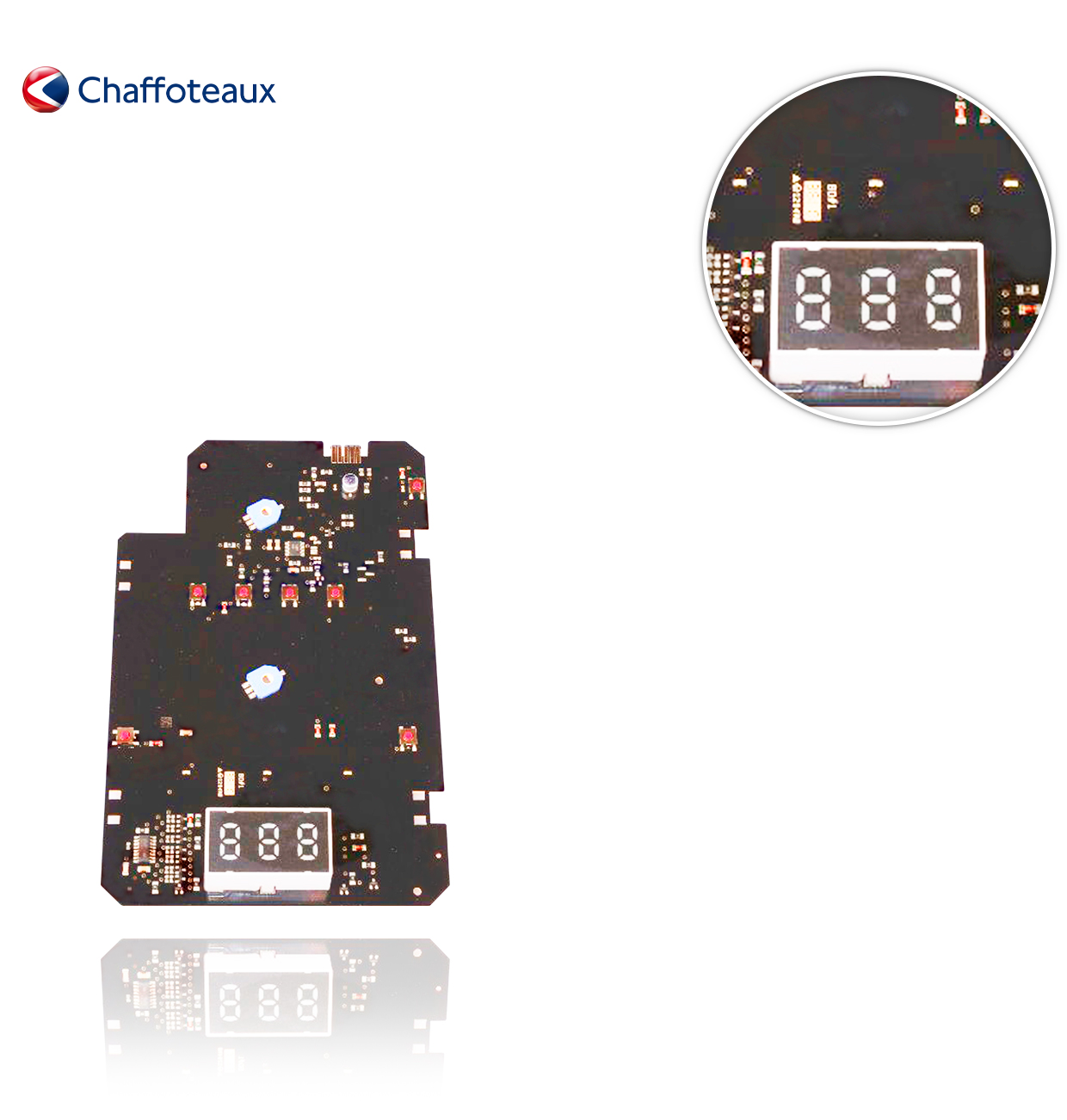 CHAFFOTEAUX 60000817-01 FRONT ELECTRONIC PANEL