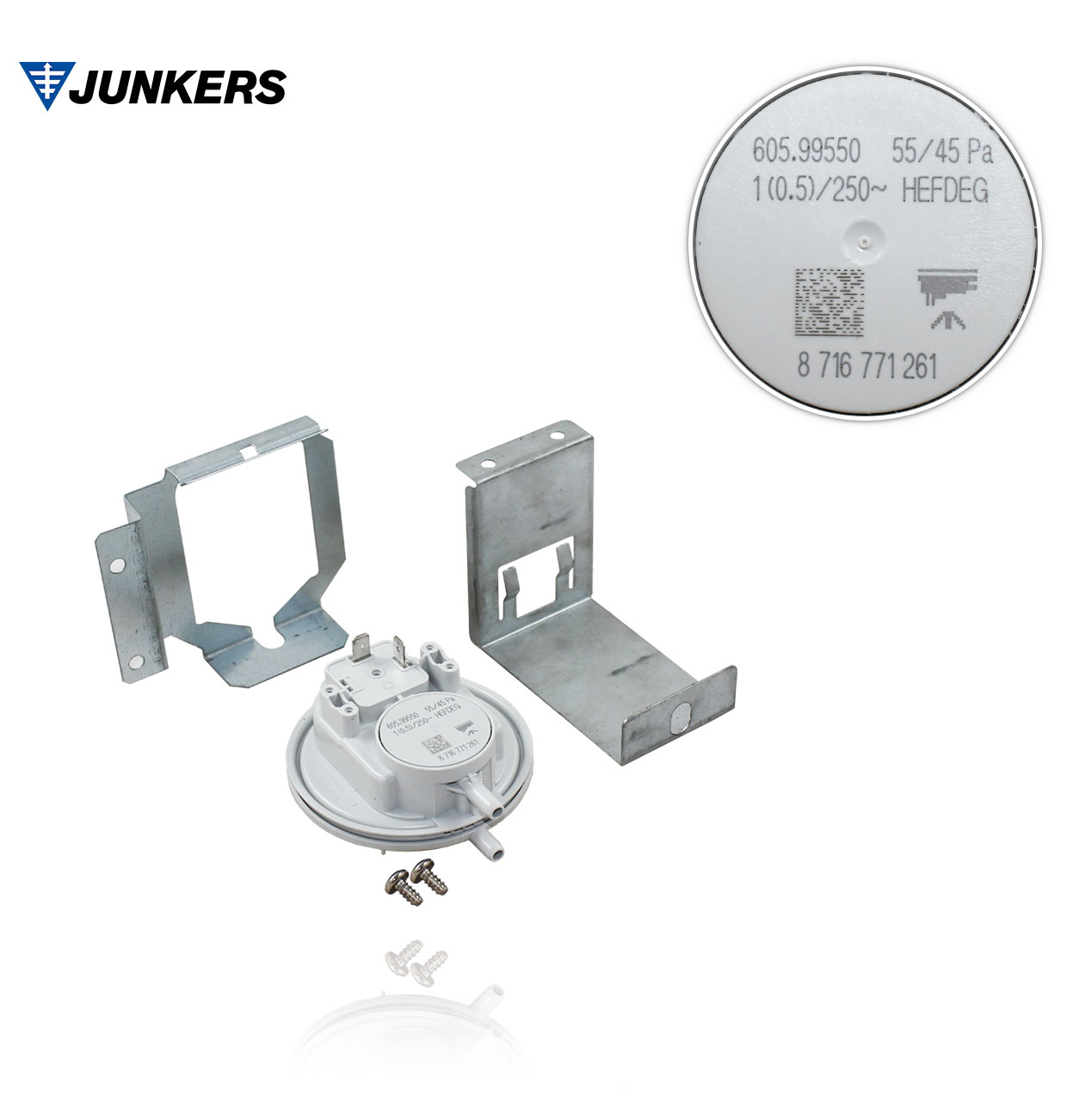 JUNKERS 8716771261 ZWC AIR PRESSURE SWITCH