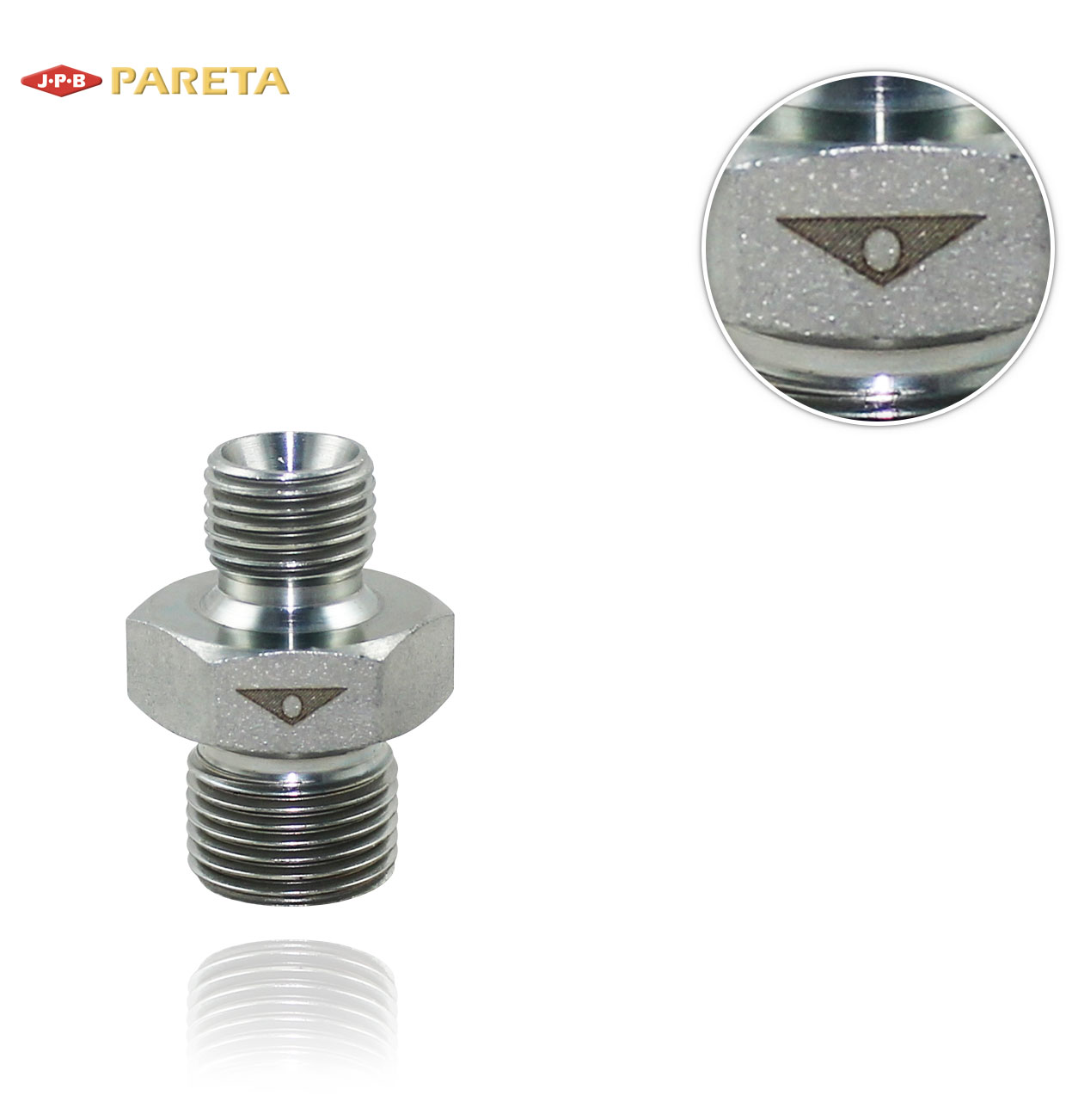 1/4"M x 3/8"M CONICAL CONNECTOR