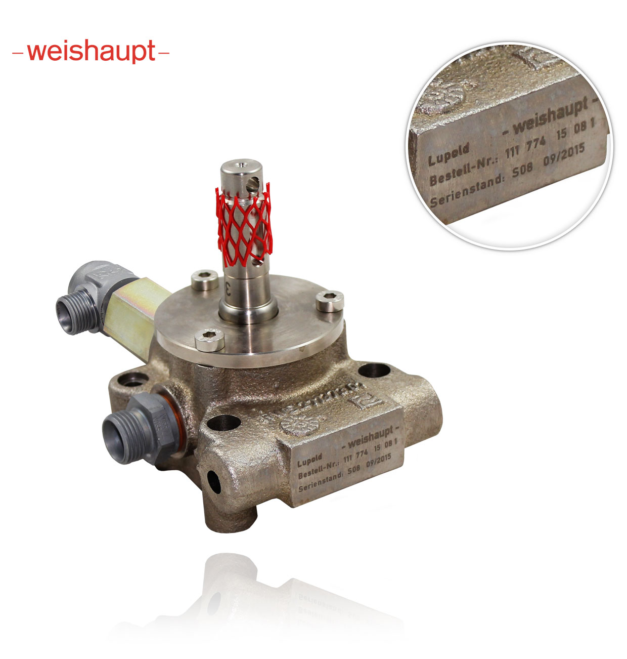 420KG/H  3/4" FLOW REGULATOR FOR RMS10/RMS11  WEISHAUPT 18117415042