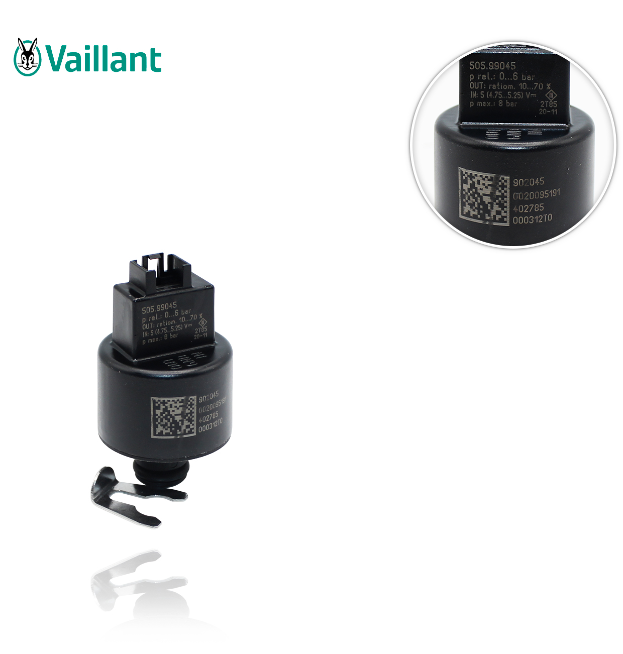 VM/ VC  PRESSURE SENSOR VAILLANT 0020143502
