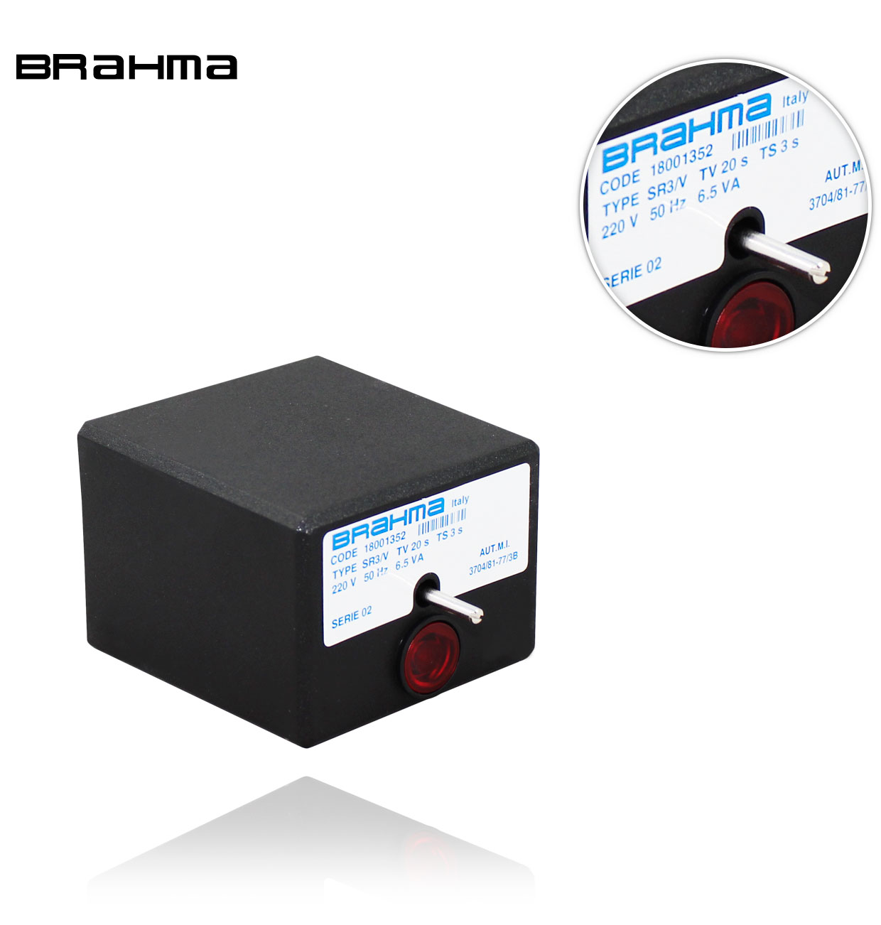 SR3/V  TW20 TS3 220/50 BRAHMA CONTROL BOX DEVICE